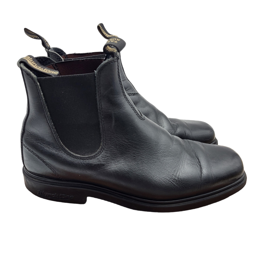 Blundstone Chelsea Boots Mens Size 9.5 Black Leather